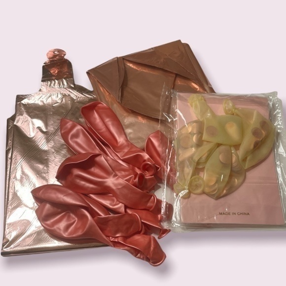 Sweet 21st Happy Birthday Decoration Supplies Rose Gold Helium Latex Balloons - Picture 5 of 5